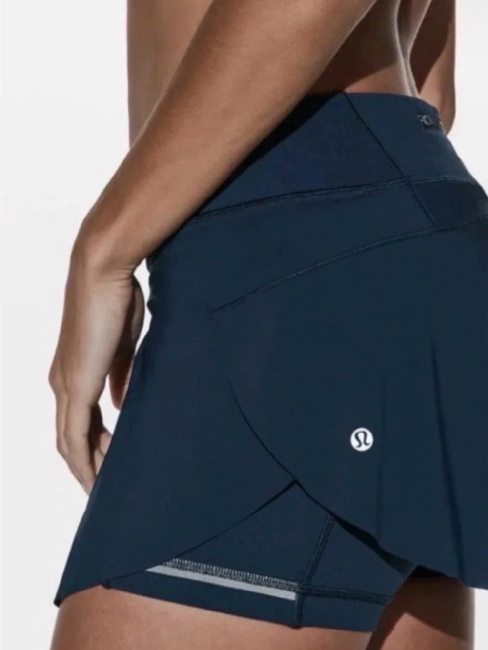 lululemon athletica revival skort Navy Penn State Circle with Built-In Shorts